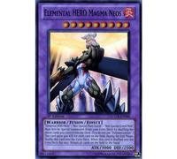LCGX-EN064 Unlimited Ed Elemental HERO Magma Neos Super Rare Card - (Legendary Collection 2 YuGiOh Single Card)