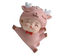 LCHJX 1pc Baking Decoration Ornaments Cartoon Cake Figurines Desk Topper Animal Car Dashboard Statues Cartoon Baby Statues Lovely Animal Figure Animal Model Resin Desktop Baby Girl