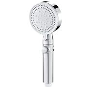 LCHJX Bathroom Shower Head Water Saving Black 5 Mode Adjustable High Pressure Shower -Key Stop Water Massage Eco Shower (Color : D, Size : 1PS) (D 1PS)