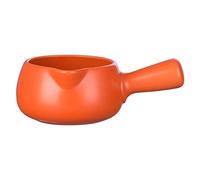 LCHJX Cartoon Flat Round Ceramic Casserole Pattern/Clay Pot/Earthen Pot/Ceramic Uncle Fox Girl Heat Resistant