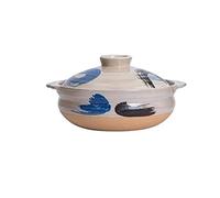 LCHJX Ceramic Casserole, Stoneware Cookware, Health Soup Pot, Saucepan, Open Flame Heat-Resistant Household Kitchen Supplies (Size : 31cm) (24.5cm)