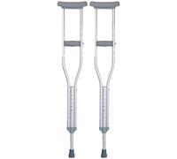 LCHJX Crutches for Adults Underarm Underarm Crutches are Light, Aluminum Crutches, Comfortable Crutches Underarm Pad Meets The Human Body Engineering, Walking Tourism Care Great for Travel or Work
