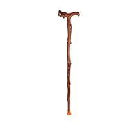 LCHJX Faucet Crutches,Walking Stick Portable Wooden Crutch Hiking Walker Cane Balancing Mobility Aid for The Elderly Guide Stick powerfully