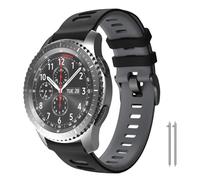 LCHJX For Gear S3 Frontier/Classic Band Galaxy Watch 46mm, 22mm Soft Silicone Replacement Band For Gear S3 Frontier/S3 Classic/Galaxy Watch 3 45mm/ Pro S2/E2