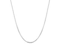 LCHJX New 2025 925 Sterling Silver Basic Chopin Necklace Simple Style Chain Link For Women Platinum Plated Fine Decoration Jewelry Commemorative With For You Accessories Trendy Creative Best For Gift