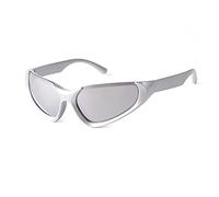 LCHJX New 2025 Punk Mirror Sport Sunglasses Men Rectangle Windproof Frame Outdoor Cycling Film Sun Glasses Male UV400