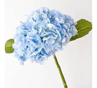 LCHJX Set of 5 3D Lifelike Hydrangea Flowers Real Touch Artificial Hydrangea Fake Flowers Gift for Home Party Decoration Wedding Arrangement