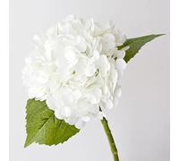 LCHJX Set of 5 3D Lifelike Hydrangea Flowers Real Touch Artificial Hydrangea Fake Flowers Gift for Home Party Decoration Wedding Arrangement