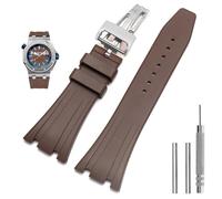 LCHJX Silicone Watch Straps 26mm 27mm Watchband For AP 15400 15202 15500 15703 26470SO Royal Oak Offshore Men's Sports Rubber Bracelet
