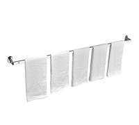 LCHJX Towel Rails, Modern Polished Bathroom Single Towel Bar Holder Wall Mounted, Long 100cm 110cm 120cm, Stainless Steel for Over the Door Towel Rail (Size : 90cm) Present
