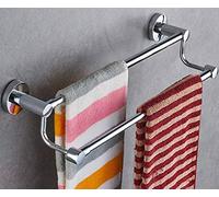 LCHJX Wall-Mounted Towel Rail Retractable, Free-Adjustable Towel Rack for a Clean Atmosphere, for Kitchen Bathroom Toilet Hotel Office Single Pole 50Cm The New