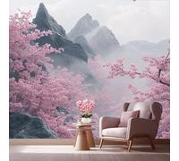 LCHMQ Mural WallpaperSci-Fi Pirate ShipWallpaper Mural RemovableDreamlike Lightning and FlamesPoster Print 3D Effect Decoration for Bedroom 300x210cm