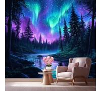 LCHMQ Wall Covering Realistic 3DPsychedelic NebulaMural WallpaperInterior DesignSci-Fi RiversRoom Decor Picture 350x240 cm