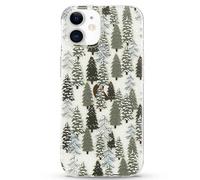 LCHULLE for Christmas Case iPhone 11,Cute Xmas Tree Snowflake Pattern Clear Soft Case for Women Men Kids,Transparent Silicone Shockproof Cover for iPhone 11 6.1",Green Xmas Tree