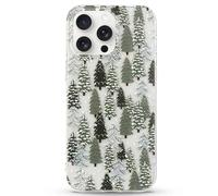LCHULLE for Christmas Case iPhone 14 Pro Max,Cute Xmas Tree Snowflake Pattern Clear Soft Case for Women Men Kids,Transparent Silicone Shockproof Bumper Cover for iPhone 14 Pro Max 6.7",Green Xmas Tree