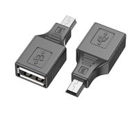 LCIQJB Multipurpose USB 5Pin Male To USB A Female Adapter For Various Gadgets OTG Cable Adapter