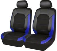LCJAN Car Seat Covers Front Pair for Honda Civic | Civic Type R | CR-V | e:Ny1 | HR-V | Jazz | ZR-V, Comfortable and Breathable Easy Clean Nonslip Interior Accessories,Blue