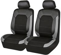 LCJAN Car Seat Covers Front Pair for Honda Civic | Civic Type R | CR-V | e:Ny1 | HR-V | Jazz | ZR-V, Comfortable and Breathable Easy Clean Nonslip Interior Accessories,White