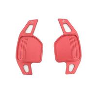 LCJAN Car Shift Paddle for Audi Q3 Q3 Sportback / Q5 SQ5 / Q5 SQ5 Sportback, Aluminum Car Steering Wheel Shift Paddles Extensions Accessories,Red