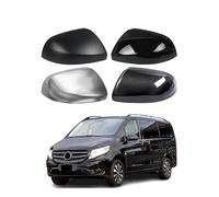 LCJAN Mirror Cover Caps for Mercedes-Benz Vito W447 2015-2024 2025, ABS Door Mirror Casing Exterior Accessory Enhance Your Vehicle Left And Right Side Replacement,carbon fiber pattern