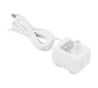 LCJAOF Replacement Pump for Pet Drinking Fountains, Quiet DC Brushless Motor, USB Powered, Mini Cat Water Dispenser, White, ABS Material, Above Ground, 5V, Pet Pump