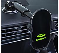 LCJHVR Car Phone Holder for Chery Tiggo 9/8 / 5x/2 /3x/2/7/T15,PC Plastic Dashboard Windshield Secure Grip Flexible Adjustable Durable Hands-Free Driving Multifunctional,C