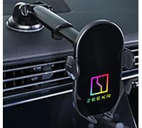 LCJHVR Car Phone Holder for Zeekr 001/007 / 009 / X,PC Plastic Dashboard Windshield Secure Grip Flexible Adjustable Durable Hands-Free Driving Multifunctional,D