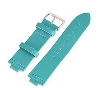 LCJQ Watch Straps 20 22 23mm Leather Watches Band Soft Leather Replacement Watches Band for Wooden Watch Pin Buckle Wristwatch Strap for Women Men Replacement Strap (Color : Blue 23mm)