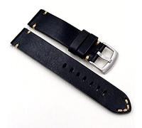 LCJQ Watch Straps Handmade 18 19 20 21 22 Mm Retro Calf Leather Watch Band Leisure Watch Strap With Classic Brown Leather Straps Replacement Strap (Color : C)