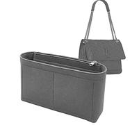 Lckaey Bag Organizer Insert for NiKi22 28 32 finishing Bag lining Insert 3008grey-28