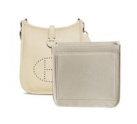 Lckaey Felt Organizer-for Hermes Evelyne III tpm pm gm Bag Insert Mini 16 29 33 Bag Purse Organizer Y003 Khaki-L