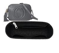 Lckaey Felt Purse Organizer For Disco Square Fringe Camera Bag Organize Organizer Liner Bag2027black 19 * 6 * 12cm