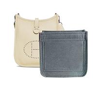 Lckaey Hermes Evelyne III TPM PM GM Felt Bag Organizer, Mini Insert 16 29 33, Bag Organizer Y003 Gray-M