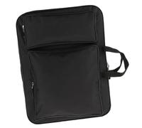 LCKKJHG Canvas Artist Portfolio Tote Backpack for Art Supplies Storage for Artwork Sketch Painting Drawing Boards(Black)