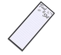 LCKKJHG Fridge Notepad Magnetic Memo Pads Non-sticky Notes Refrigerator Grocery Shopping List To Do Check Daily Plan(Color2)