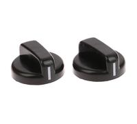LCKKJHG Gas Cooking Knob 2PCS 8mm General Plastic Handle Gas Stove Replacement Control Switch Knob Range Oven Knob For Benchtop Burner For Various Oven Cooker Hob