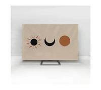 LCKKJHG Monitor Cover Display dust cover TV Dust Cover Cloth 32-75 Inch Currency Simple and Modern(08,65 inch)