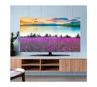 LCKKJHG Monitor Cover TV Cover Dust Cover Cloth 32-70 Inch Hight Quality Household Hanging Desktop Curved TV Universal(05,37-39inch 93x60cm)