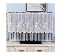 LCKKJHG Monitor Cover TV Hood Dust Cover Lace TV Case Do Not Take 55 Inch 65 Hanging Curved Desktop Cover Cloth(02,55 inches)