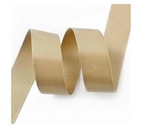 LCKKJHG Nylon Webbing Strap 10Meters 20-50mm Nylon Webbing Tapes Ribbons For Belt Dog Collar Backpack Strap By The Meter Bias Binding DIY Sewing Accessories(RD113-Khaki,20mm)