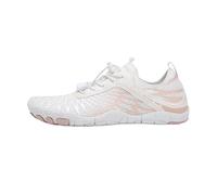 LCKKJHG Water Shoes Aqua Shoes for Women Men Barefoot Water Shoes Anti-Slip Quick-Drying Outdoor Beach Upstream Wading Swimming Shoe Sneakers Unisex for Surfing Pool(White,36)