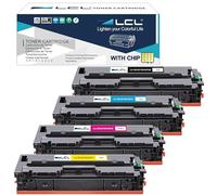 LCL 067H Toner Cartridge Replacement for Canon 067 067H Replacement for Canon i-SENSYS LBP631Cw LBP633Cdw MF651cw MF655Cdw MF657Cdw (4 Pack Black Cyan Magenta Yellow)