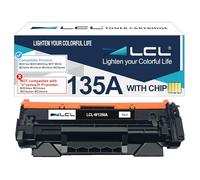 LCL 135A Toner Cartridge Replacement for HP 135A W1350A 135X W1350X Replacement for HP laserjet M207dw M209 M209dw MFP M234 M234dw M234sdn M234dw M235sdw (with Chip) (1 Pack)