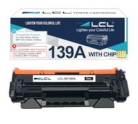 LCL 139A Toner Cartridge (with Chip) Relacement for HP 139A W1390A 139X W1390X Replacement for HP LaserJet Pro 3002 3002dn 3002dw MFP 3102 3102fdn 3102fdw Printer (1 Pack)
