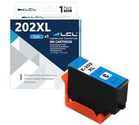 LCL 202 202XL C13T02H24010 (1 Cyan) Compatible Ink Cartridge | Replacement for Epson Expression Premium XP-XP-6000 XP-6005 XP-6100 XP-6105 XP6000 XP6005 XP6100 XP6105