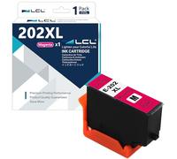 LCL 202 202XL C13T02H34010 (1 Magenta) Compatible Ink Cartridge | Replacement for Epson Expression Premium XP-6000 XP-6005 XP-6100 XP-6105 XP6000 XP6005 XP6100 XP6105