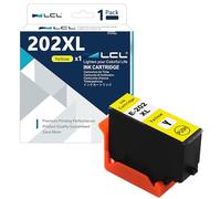 LCL 202 202XL C13T02H44010 (1 Yellow) Compatible Ink Cartridge | Replacement for Epson Expression Premium XP-6000 XP-6005 XP-6100 XP-6105 XP6000 XP6005 XP6100 XP6105