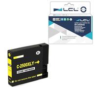 LCL 2500XL PGI-2500XL Ink Cartridge Replacement for Canon 2500 2500XL PGI-2500XL Replacement for Canon MAXIFY IB4000 iB4050 iB4100 iB4150 iB4155 MB5050 MB5100 MB5150 MB5155 MB5350 (1 Yellow)
