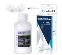 LCL 250ML Premium DTF Ink Refill for Inkjet Printers Heat Transfer Film Printing (250ml x 1 White) Replacement for Epson L800L1800 L805 R1390 4720 I3200 XP600 DX7 DX5 5113 1430 TX800P400 P408 P640
