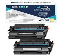 LCL 26A 26X CF226A CF226X CRG021II High Yield (2 Black) Compatible Toner Cartridge Replacement for HP LaserJet Pro M402 M402n M402d M402dn M402dne M402dw MFP M426 M426dw Compatible for Canon pf158fn